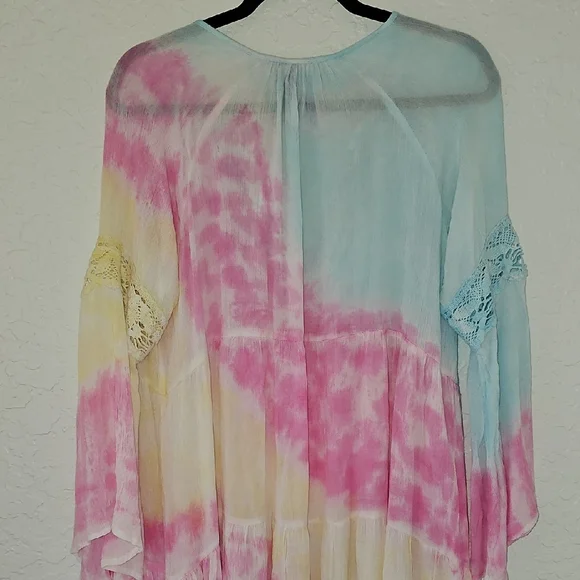 Tie-Dye Dress/Beach Cover-up - Picture 11 of 17